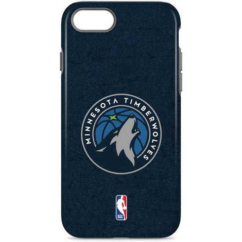 NBA Minnesota Timberwolves Distressed iPhone Cases